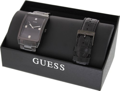 AAA 1:1 Replica Guess Mens Watches Black Dial Quartz 35MM U0105G1 Watch