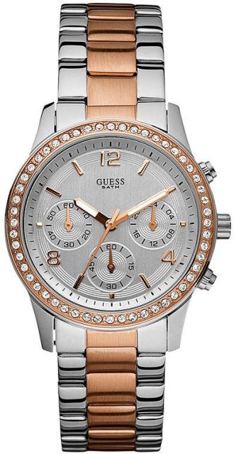 AAA 1:1 Replica Guess Ladies Watches Silver Dial Quartz 38MM U0122L1 Watch