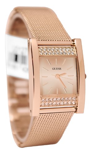 AAA 1:1 Replica Guess Ladies Watches Rose Gold Dial Quartz 22MM U0127L3 Watch