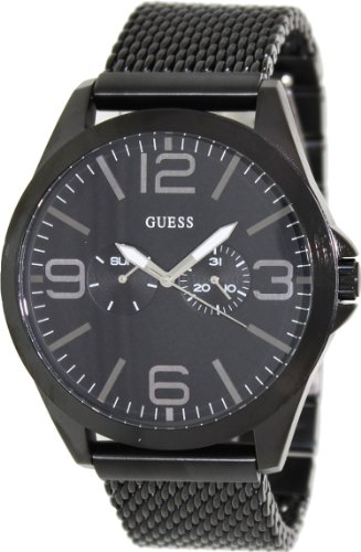 AAA 1:1 Replica Guess Mens Watches Black Dial Quartz 48MM U0180G2 Watch