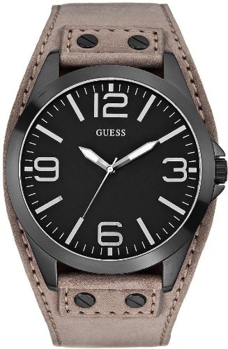 AAA 1:1 Replica Guess Mens Watches Black Dial Quartz 48MM U0181G3 Watch