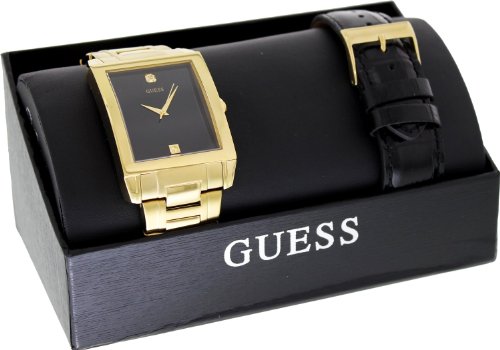 AAA 1:1 Replica Guess Mens Watches Black Dial Quartz 36MM U0206G1 Watch