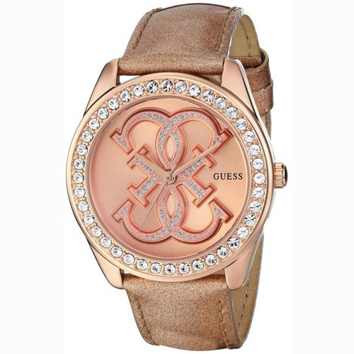 AAA 1:1 Replica Guess Ladies Watches Rose Gold Dial Quartz 41MM U0208L1 Watch