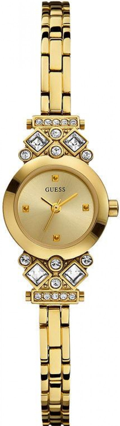 AAA 1:1 Replica Guess Ladies Watches Gold Dial Quartz 20MM U0221L2 Watch