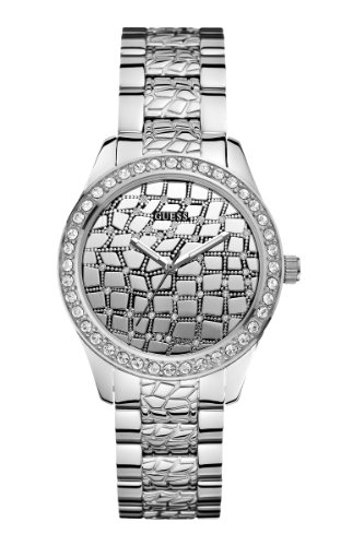 AAA 1:1 Replica Guess Ladies Watches Silver Dial Quartz 37MM U0236L1 Watch