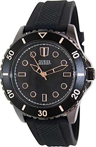 AAA 1:1 Replica Guess Mens Watches Black Dial Quartz 34MM U0245G3 Watch
