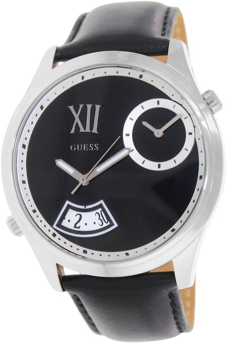 AAA 1:1 Replica Guess Mens Watches Black Dial Quartz 49MM U0260G1 Watch