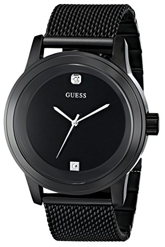 AAA 1:1 Replica Guess Mens Watches Black Dial Quartz 44MM U0297G1 Watch