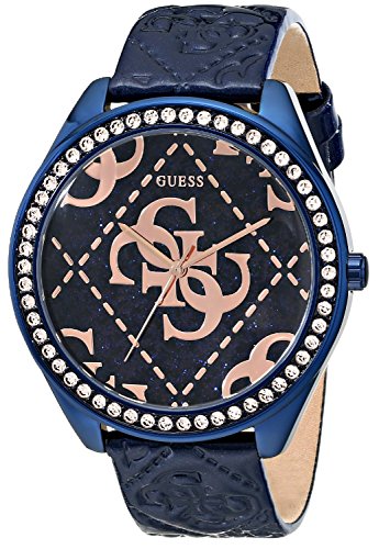 AAA 1:1 Replica Guess Ladies Watches Blue Dial Quartz 45MM U0473L1 Watch