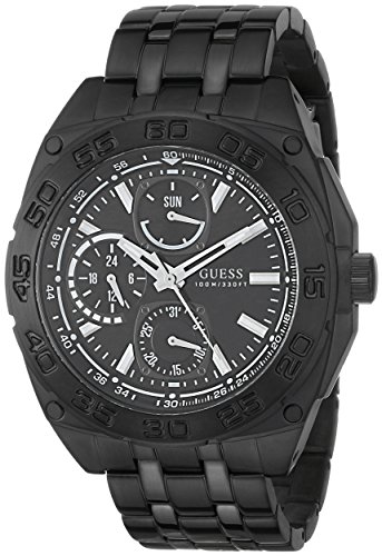 AAA 1:1 Replica Guess Mens Watches Black Dial Quartz 46MM U0487G2 Watch
