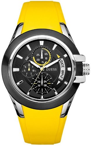 AAA 1:1 Replica Guess Mens Watches Black Dial Quartz 40MM U10575G5 Watch