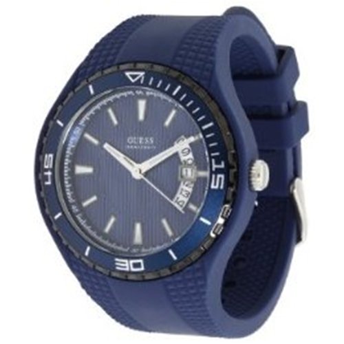 AAA 1:1 Replica Guess Mens Watches Blue Dial Quartz 47MM U10663G3 Watch