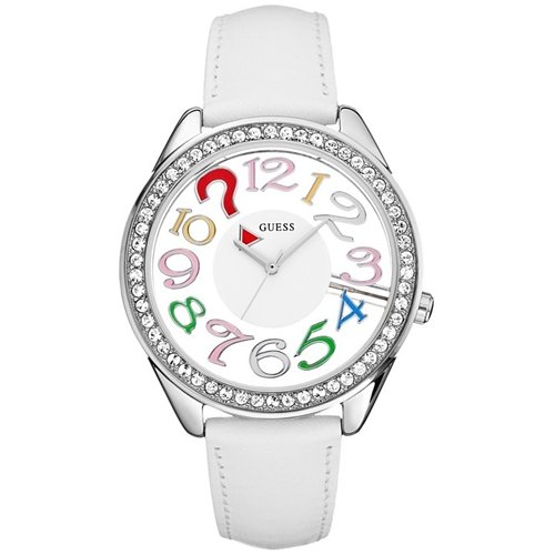 AAA 1:1 Replica Guess Ladies Watches White Dial Quartz 44MM U11066L1 Watch
