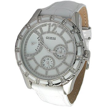 AAA 1:1 Replica Guess Ladies Watches Silver Dial 27MM U12577L1 Watch