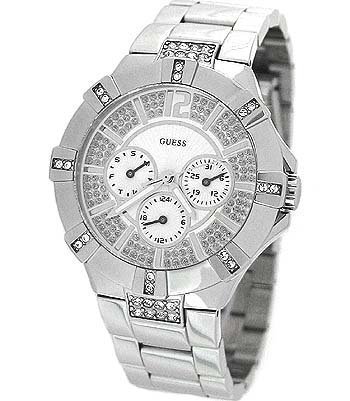 AAA 1:1 Replica Guess Ladies Watches Silver Dial Quartz 35MM U12601L1 Watch