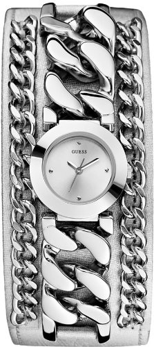 AAA 1:1 Replica Guess Ladies Watches Silver Dial Quartz 24MM U12643L1 Watch
