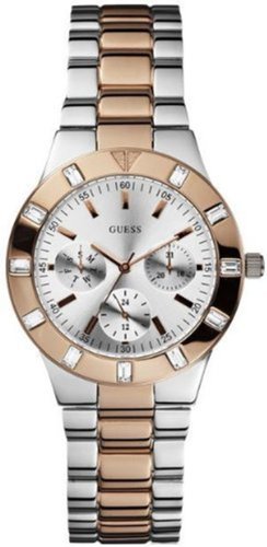 AAA 1:1 Replica Guess Ladies Watches Silver Dial Quartz 35MM U12649L1 Watch