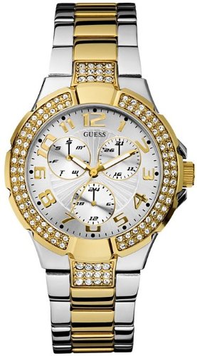 AAA 1:1 Replica Guess Ladies Watches Silver Dial 35MM U14007L1 Watch