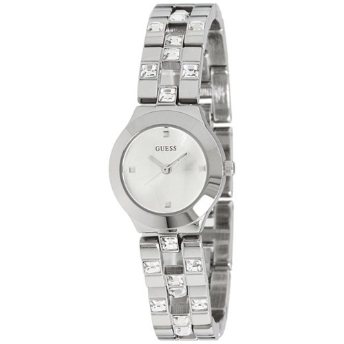 AAA 1:1 Replica Guess Ladies Watches Silver Dial Quartz 23MM U90038L1 Watch