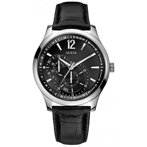 AAA 1:1 Replica Guess Mens Watches Black Dial Japanese Quartz 46MM U95152G1 Watch