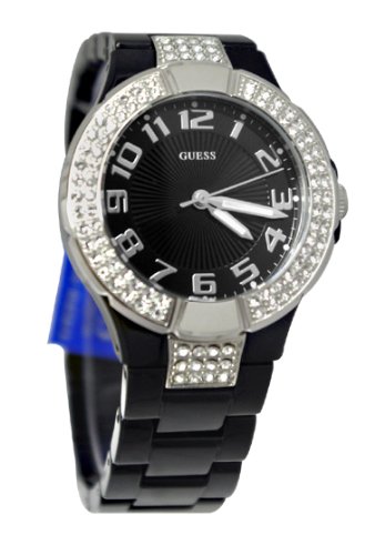 AAA 1:1 Replica Guess Ladies Watches Black Dial Japanese Quartz 34MM U95198L2 Watch