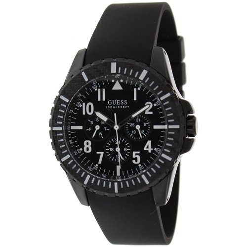 AAA 1:1 Replica Guess Mens Watches Black Dial Japanese Quartz 44MM U96017G1 Watch