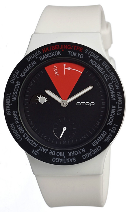 AAA 1:1 Replica Atop-Vwa Unisex Watches Black Dial Japanese Quartz 44MM VWA-08 Watch