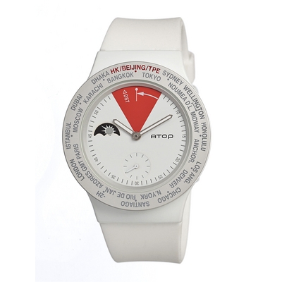 AAA 1:1 Replica Atop-Vwa Unisex Watches White Dial Japanese Quartz 44MM VWA-12 Watch