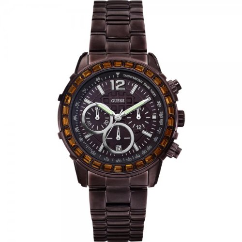 AAA 1:1 Replica Guess-Sport Ladies Watches Brown Dial Quartz 40MM W0016L4 Watch