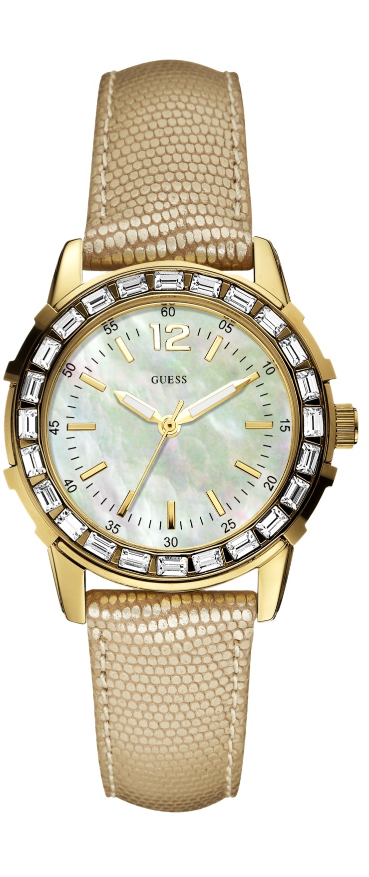 AAA 1:1 Replica Guess Ladies Watches Mother Of Pearl Dial Quartz 36MM W0019L3 Watch
