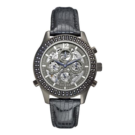 AAA 1:1 Replica Guess Ladies Watches Skeletal Dial Quartz 42MM W0020L2 Watch