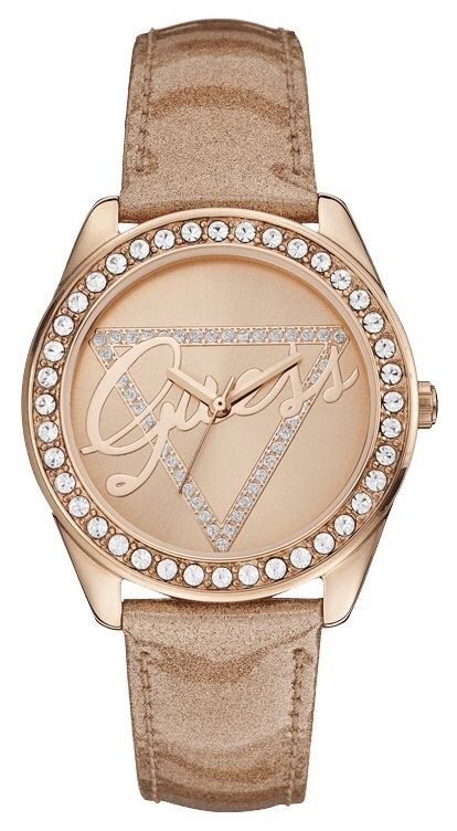 AAA 1:1 Replica Guess Ladies Watches Rose Gold Dial Quartz 39MM W0023L4 Watch