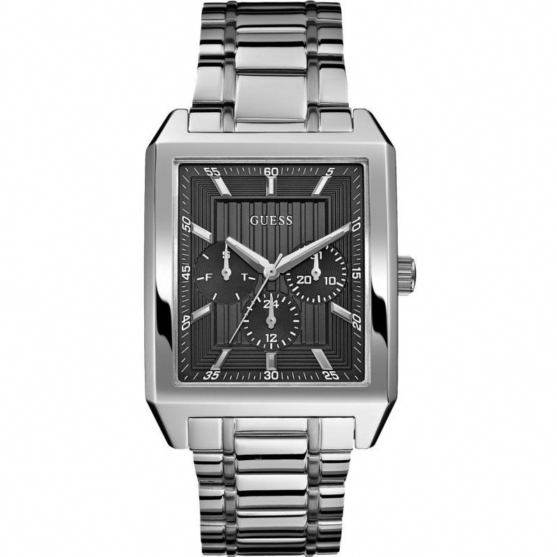 AAA 1:1 Replica Guess Mens Watches Black Dial Quartz 40MM W0077G1 Watch