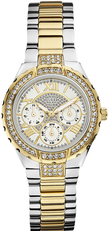 AAA 1:1 Replica Guess Ladies Watches White Dial Quartz 44MM W0111L5 Watch