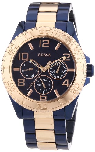 AAA 1:1 Replica Guess Ladies Watches Blue Dial Quartz 41MM W0231L6 Watch