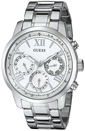 AAA 1:1 Replica Guess Ladies Watches Silver Dial Quartz 42MM W0330L3 Watch