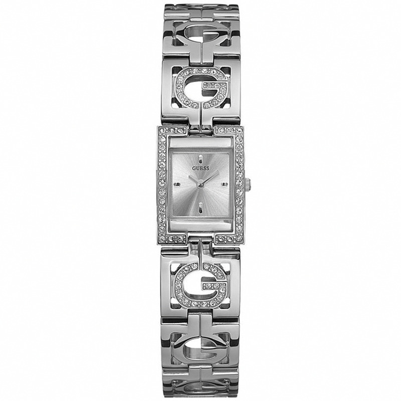 AAA 1:1 Replica Guess Ladies Watches Silver Dial Quartz 17MM W10225L1 Watch