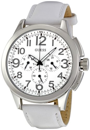 AAA 1:1 Replica Guess Mens Watches White Dial Quartz 48MM W10562G4 Watch