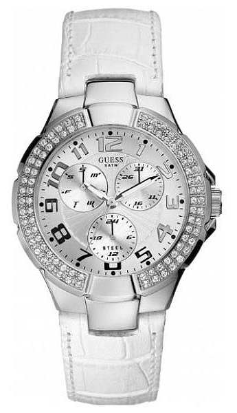 AAA 1:1 Replica Guess Ladies Watches Silver Dial Quartz 39MM W11008L1 Watch