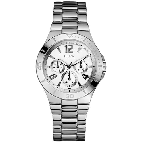 AAA 1:1 Replica Guess Ladies Watches Silver Dial Quartz 38MM W11125L1 Watch