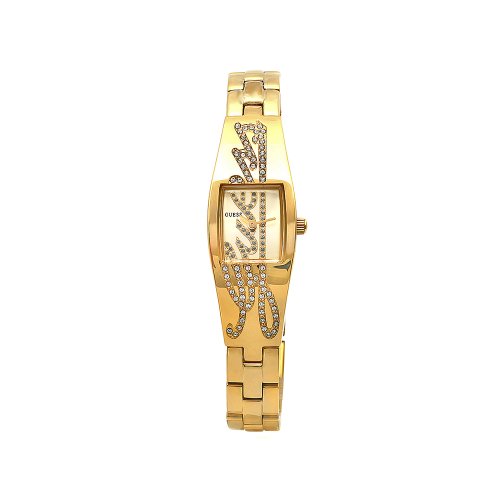 AAA 1:1 Replica Guess Ladies Watches Gold Dial Japanese Quartz 18MM W11136L1 Watch
