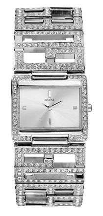 AAA 1:1 Replica Guess Ladies Watches Silver Dial Quartz 22MM W11505L1 Watch