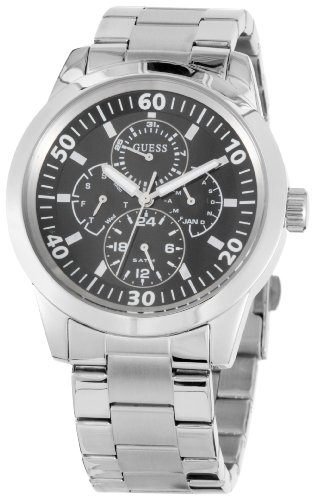 AAA 1:1 Replica Guess Mens Watches Black Dial Quartz 44MM W11562G3 Watch