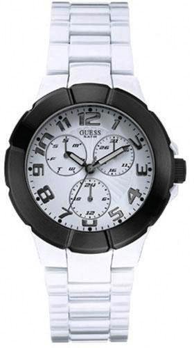 AAA 1:1 Replica Guess Mens Watches White Dial Quartz 38MM W11594G4 Watch