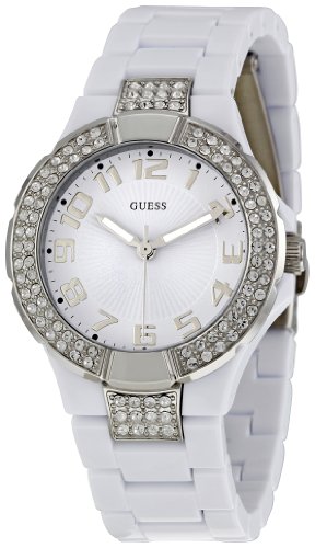 AAA 1:1 Replica Guess Ladies Watches White Dial Quartz 36MM W11611L1 Watch