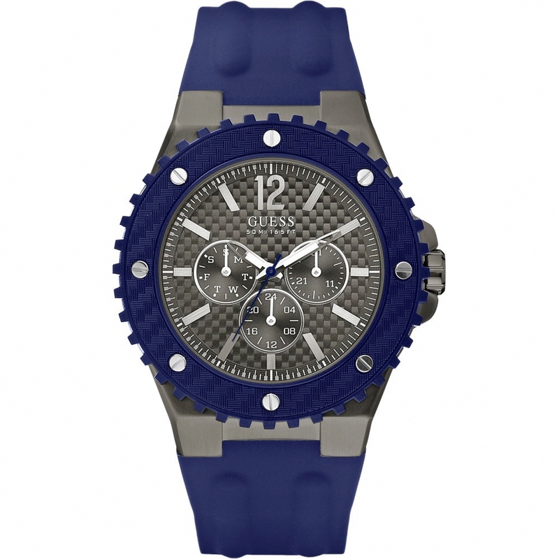 AAA 1:1 Replica Guess Mens Watches Black Dial Quartz 40MM W11619G2 Watch