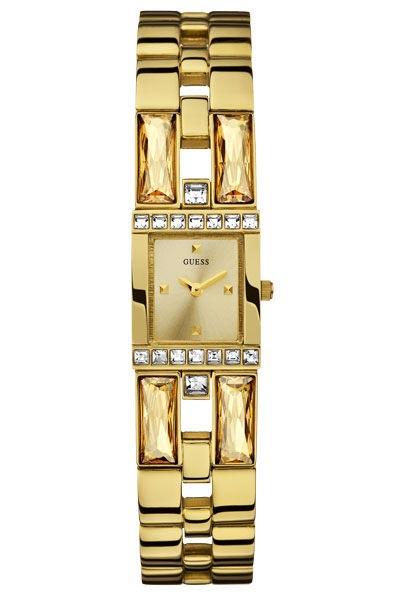 AAA 1:1 Replica Guess Ladies Watches Gold Dial Quartz 20MM W11620L1 Watch