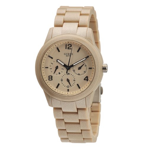 AAA 1:1 Replica Guess Ladies Watches Gold Dial Japanese Quartz 38MM W12102L1 Watch