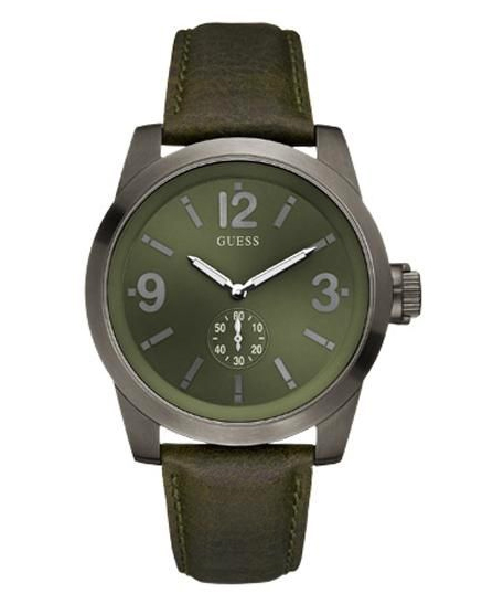 AAA 1:1 Replica Guess Mens Watches Green Dial Quartz 46MM W12108G1 Watch