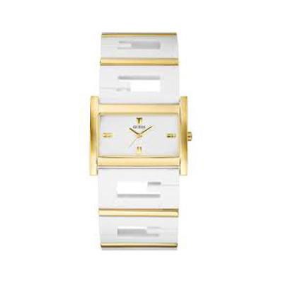 AAA 1:1 Replica Guess Ladies Watches White Dial Quartz 43MM W12587L1 Watch